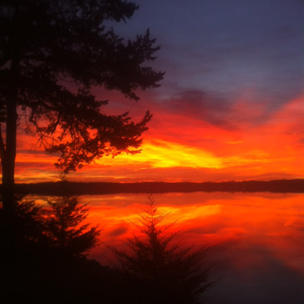 Lake Sylvia sunrise