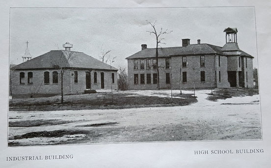 two school buildings 1916